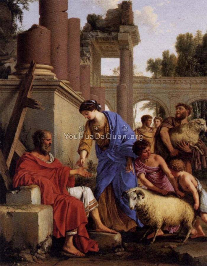 Job Restored to Prosperity - 劳伦特·德·拉·海尔